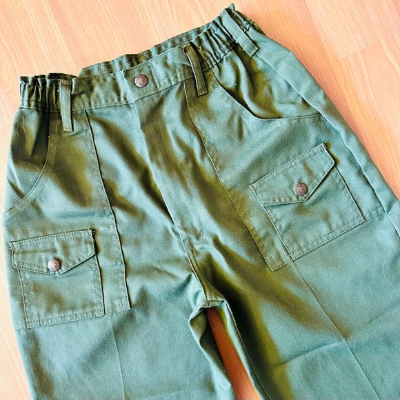 Vintage Pants & Jumpsuits Vintage 8s Highwaisted Cropped Boy Scout